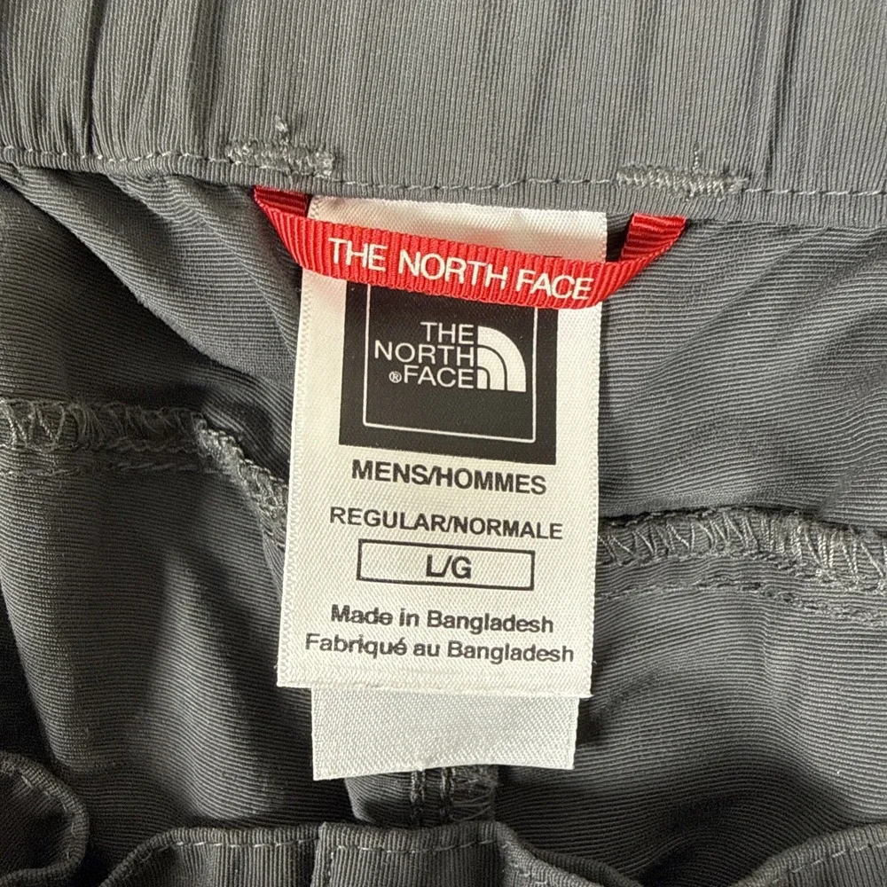 The North Face Pants Men's Large (38x30) Gray Convertible Hiking Zip Off Outdoor